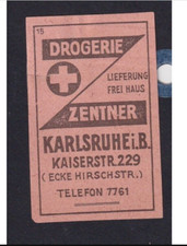 Ancienne étiquette  allumettes  Allemagne  BN1564445 Droguerie