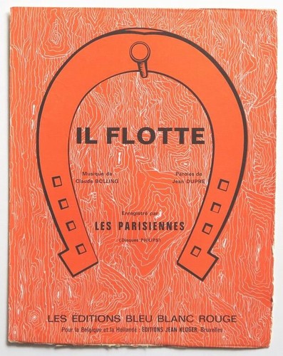 Partition vintage sheet music