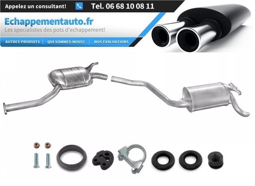 échappement mercedes 190 - 190, w201