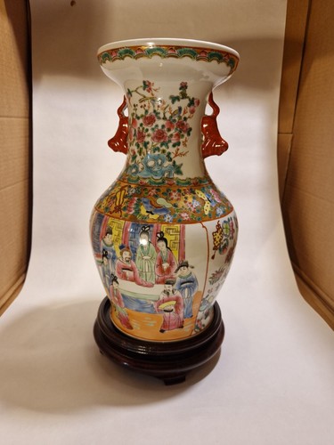 Vase porcelaine chinois - vase, du