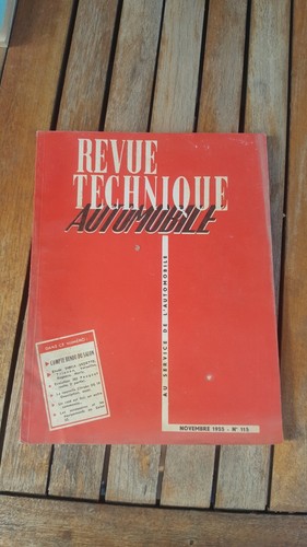 Revue technique automobile - technique,