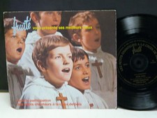 Disque souple publicitaire FRUITE avec les PETITS CHANTEURS A LA CROIX DE BOIS