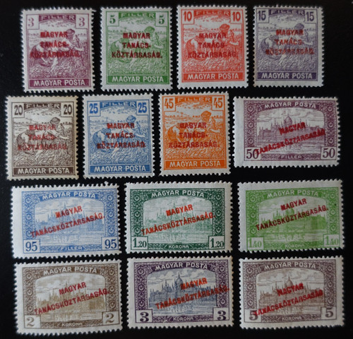 Timbres hongrie - de,