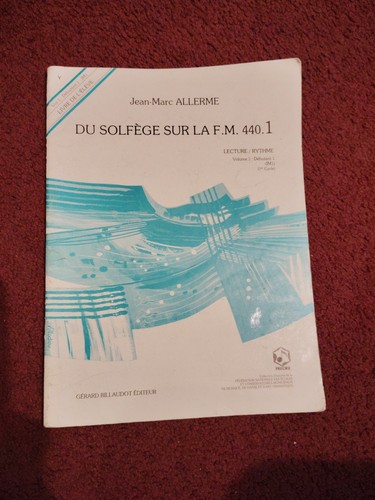 Livre solfège sur - livre, la