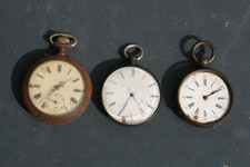 3 montres de gousset en