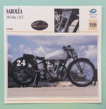 SAROLEA 350 Usine 2 ACT 1936