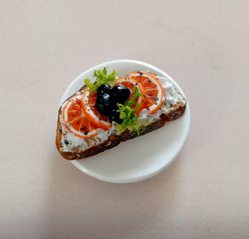 Bruschetta - , assiette)