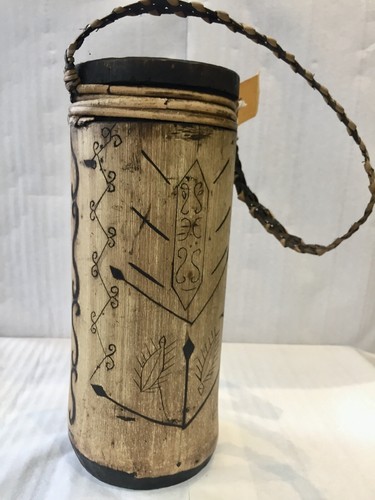Bambou gravé dayak - bambou,