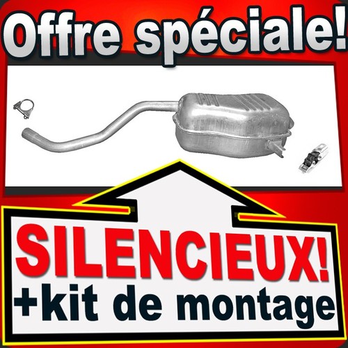 Silencieux arriere pour - silencieux,
