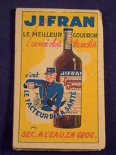 Ancien carnet publicitaire JIFRAN Facteur ROBERT apéritif au goudron Bordeaux