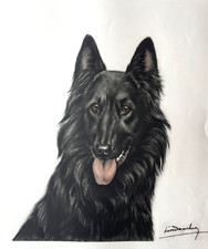 Gravure signée de Léon