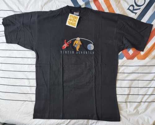 Tintin tee shirt - noir, studio