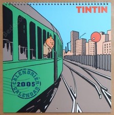 HERGE Calendrier Tintin 2005