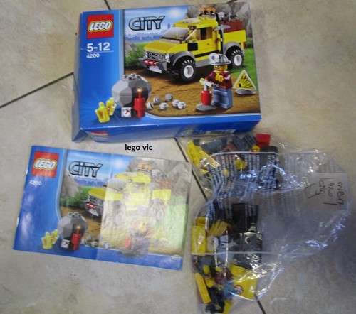 Lego 4200 city chantier mining - 4200,