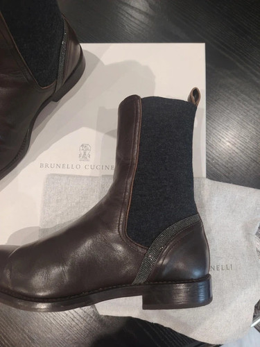 Boots brunello cucinelli woman - cucinelli,