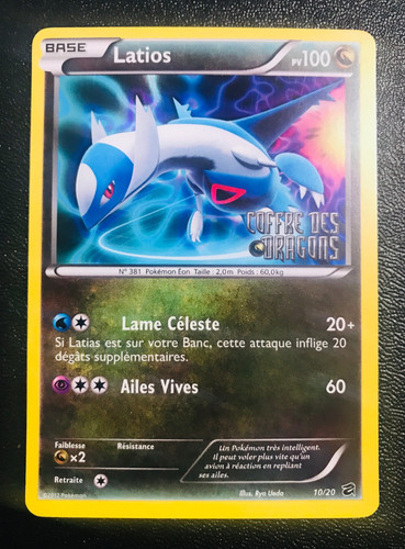 Carte pokemon latios - pokemon, 10/20