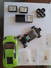 ? Kyosho D Nano Châssis + Carrosserie Lamborghini Autoscale Verte – Rare