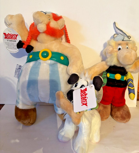 Peluches asterix obelix - obelix, et
