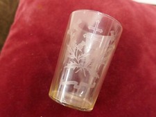 verre souvenir cristal cachet