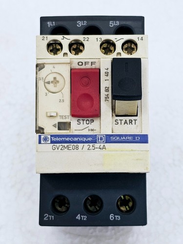 Telemecanique gv2me08 5 4a - gv2me08, 2.5-4a