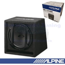 Alpine SBE-1244BR Caisson De Subwoofer Passif Bass Reflex 30 Cm (12'') 650W