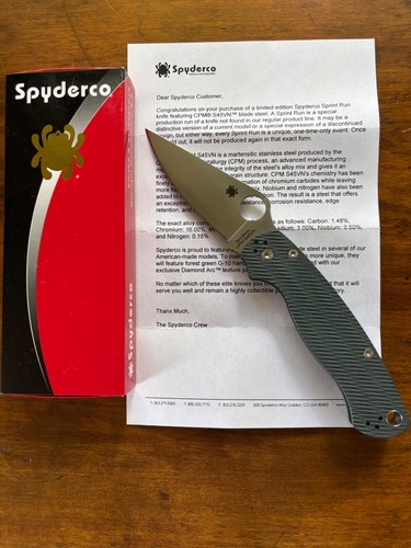 Spyderco paramilitary sprint - paramilitary,