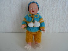 Objet de vitrine BAiGNEUR Petit Collin ( tête d'aigle ) N°20 Celluloid habillé