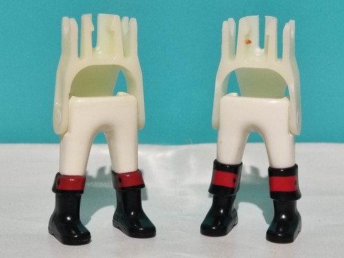 Playmobil jambes blanches - x2,