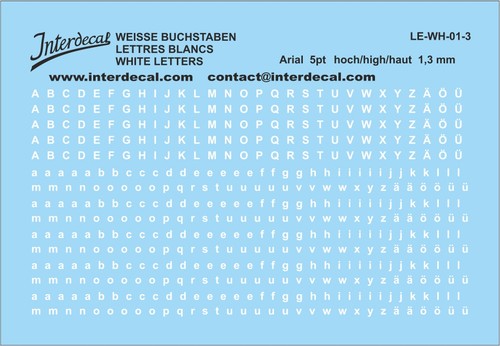 Lettre arial pt - 5,