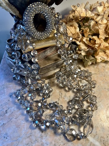 Collier ancien perles - , verre