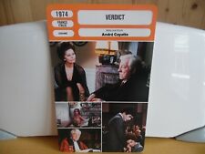 CARTE FICHE MONSIEUR CINEMA