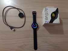Samsung Galaxy Watch Active 2 44mm Boîtier en acier inoxydable et Bracelet en...