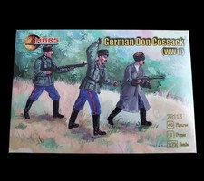 1 grappe de figurines au 1/72. MARS 72113, Cosaques Allemands du Don WW2.