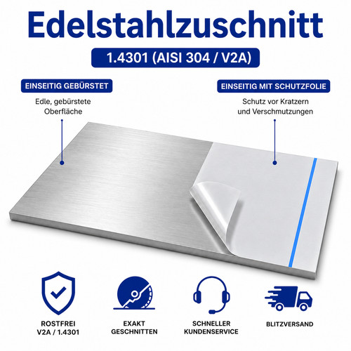 Tole acier inox 1mm - tole, 1,5mm