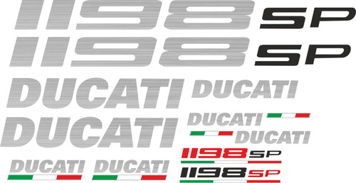 Ducati 1198sp réplique - réplique, decals