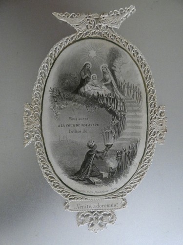Image pieuse canivet dentelle