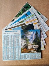 Calendriers Almanachs des PTT