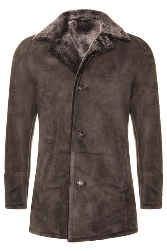 Homme marron peau mouton - peau,