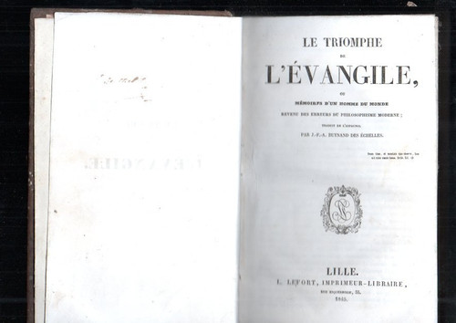 Livre ancien triomphe - livre, de
