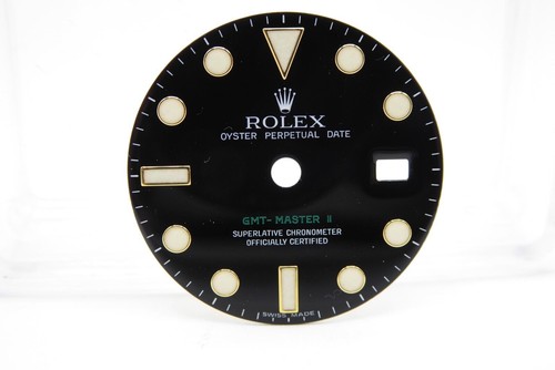 Cadran rolex gmt master ii - or,