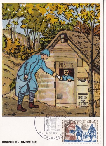 Carte postale 1er jour timbre