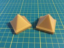 Lot x2 Pyramide doré pièce détachée jeu de société Ramsès II Ravensburger #A65