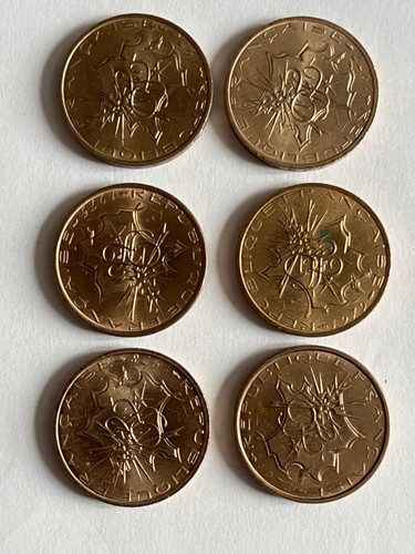 Lot pièces 10 francs - de,