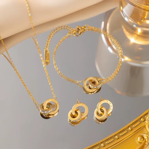 Ensemble bijoux doré - doré, –
