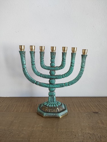 Chandelier menorah à 7 - À,