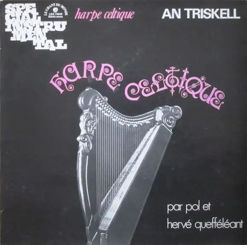 Triskell harpe celtique - harpe,