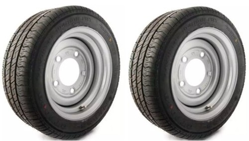 Roue remorque 195 50r13c 5 - roue,