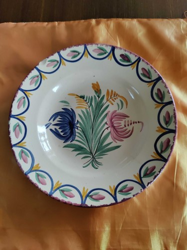 Ancienne assiette creuse - ancienne, en