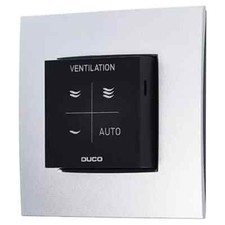 Duco CO2 room sensor with control RF/Wired black (sonde d'ambiance CO2 avec cont