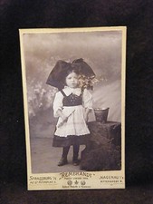 "Photographie CDV Enafnt coiffe alsacienne Rembrandt Strasbourg XIX ème Siècle"